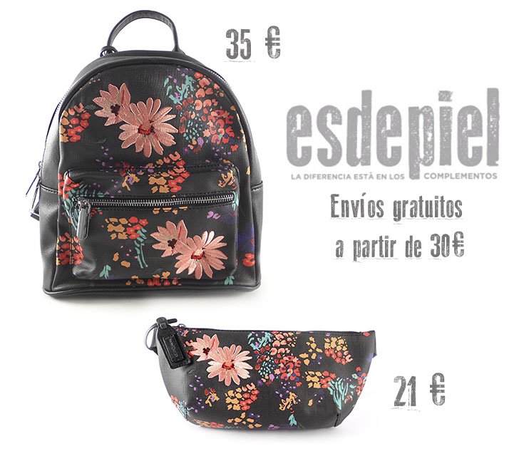 esdepiel's tweet photo. Flores print en mochilas y riñoneras 🌸🌸🌸

#SS19 #esdepiel #Primavera2019 #moda 

 👉 https://t.co/1qxQypjRv0 https://t.co/CTL1JC2Q1i