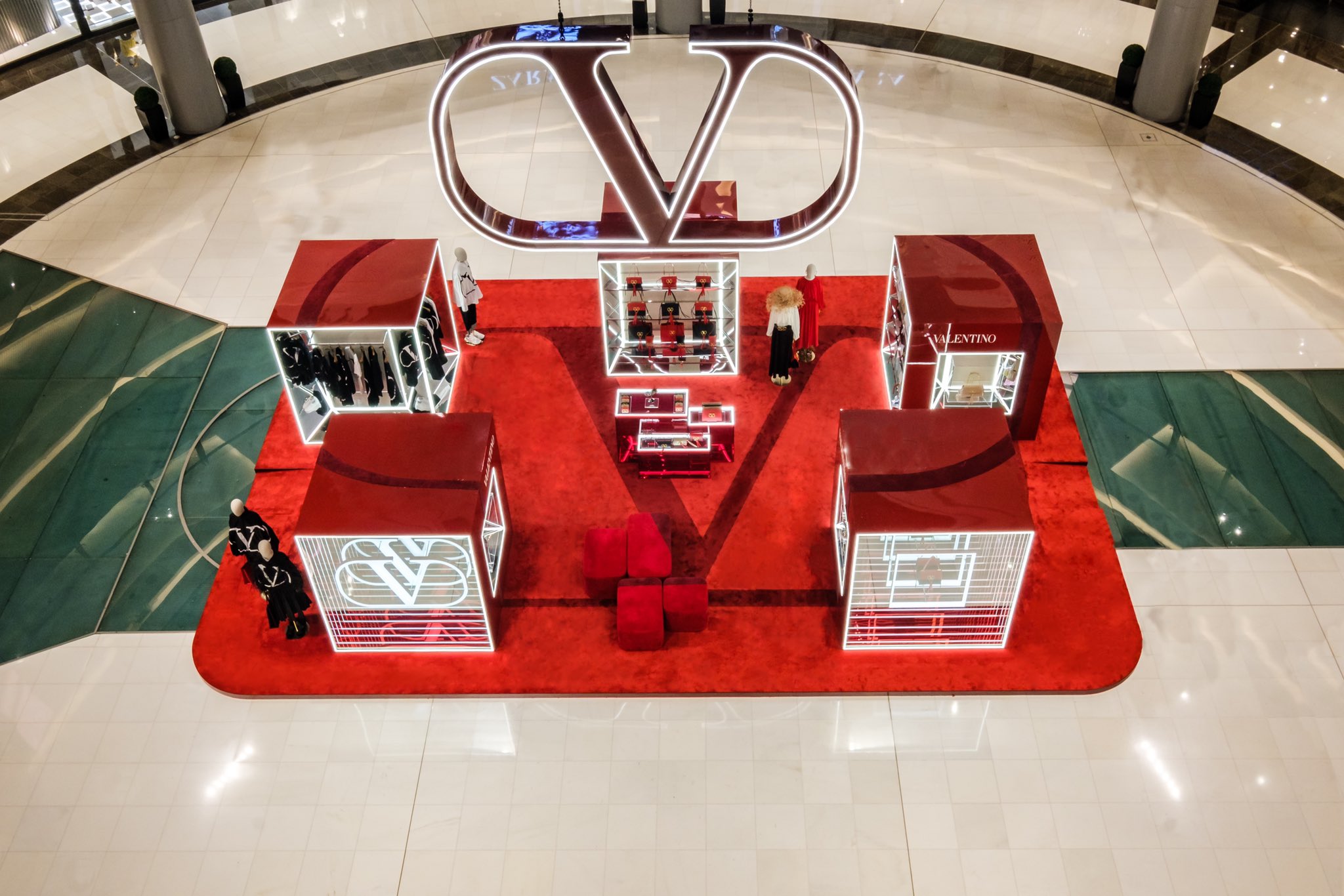 Valentino on "#VRING Dubai. Experience the pop up at The Mall now until April 1st https://t.co/TqVHpmmvWf" / X