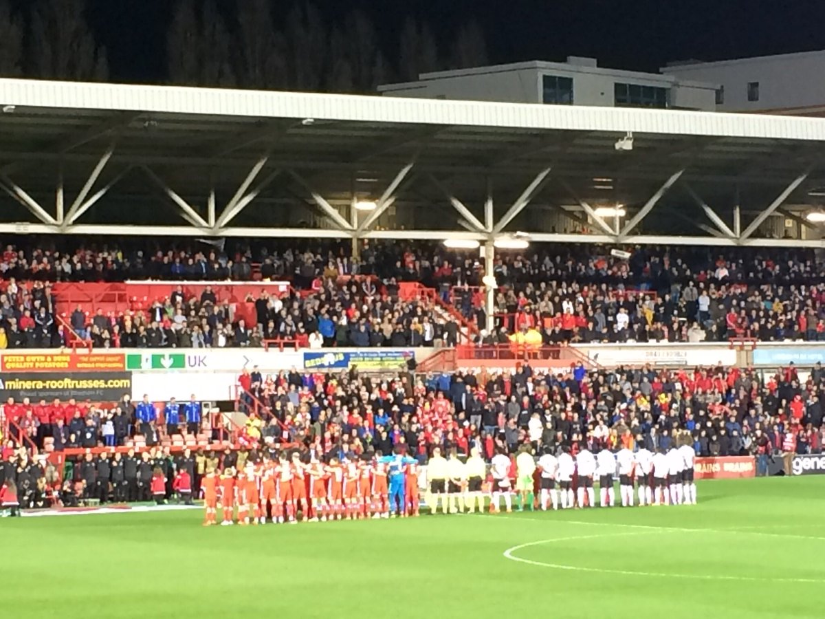 bowbrookshrew's tweet photo. Last nights football was the International Friendly at @Wrexham_AFC Racecourse Ground as @Cymru took on and beat @TTFootballAssoc 1-0 @FAWales @socawarriors #WALTTO #Groundhopping https://t.co/us6RFe7fPB