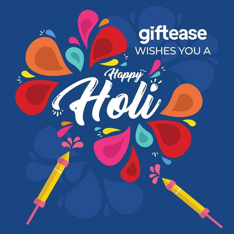 #Giftease wishes you a Happy Holi!

Make it blissful! bit.ly/2z5EQI9

#Holi2019 #HappyHoli