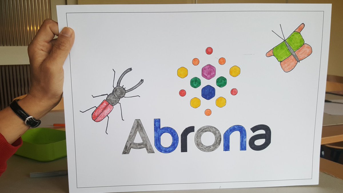 Zo ziet Edo het nieuwe #abrona logo <a href="/Abrona_InBeeld/">Abrona In Beeld</a>