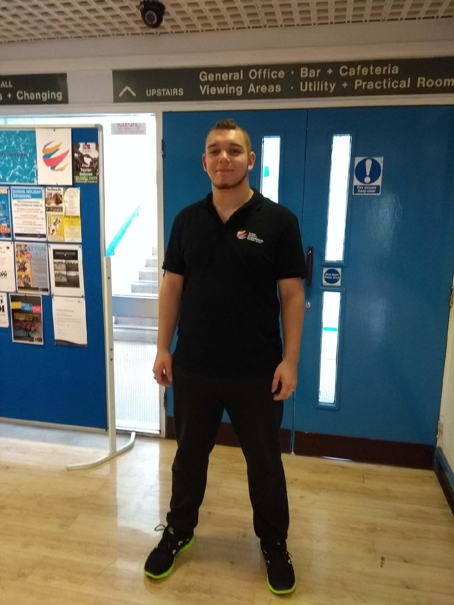 LlamauUK's tweet photo. Just 2 months after finishing his SYMF placement with @TorfaenLeisureT and starting work as a Sports Assistant, Philip has been offered the position of Assistant Customer Experience Manager! An absolutely amazing achievement. Congratulations Philip! #EUFundsCymru @WCVA_AIF https://t.co/CQ2XJPGxhM