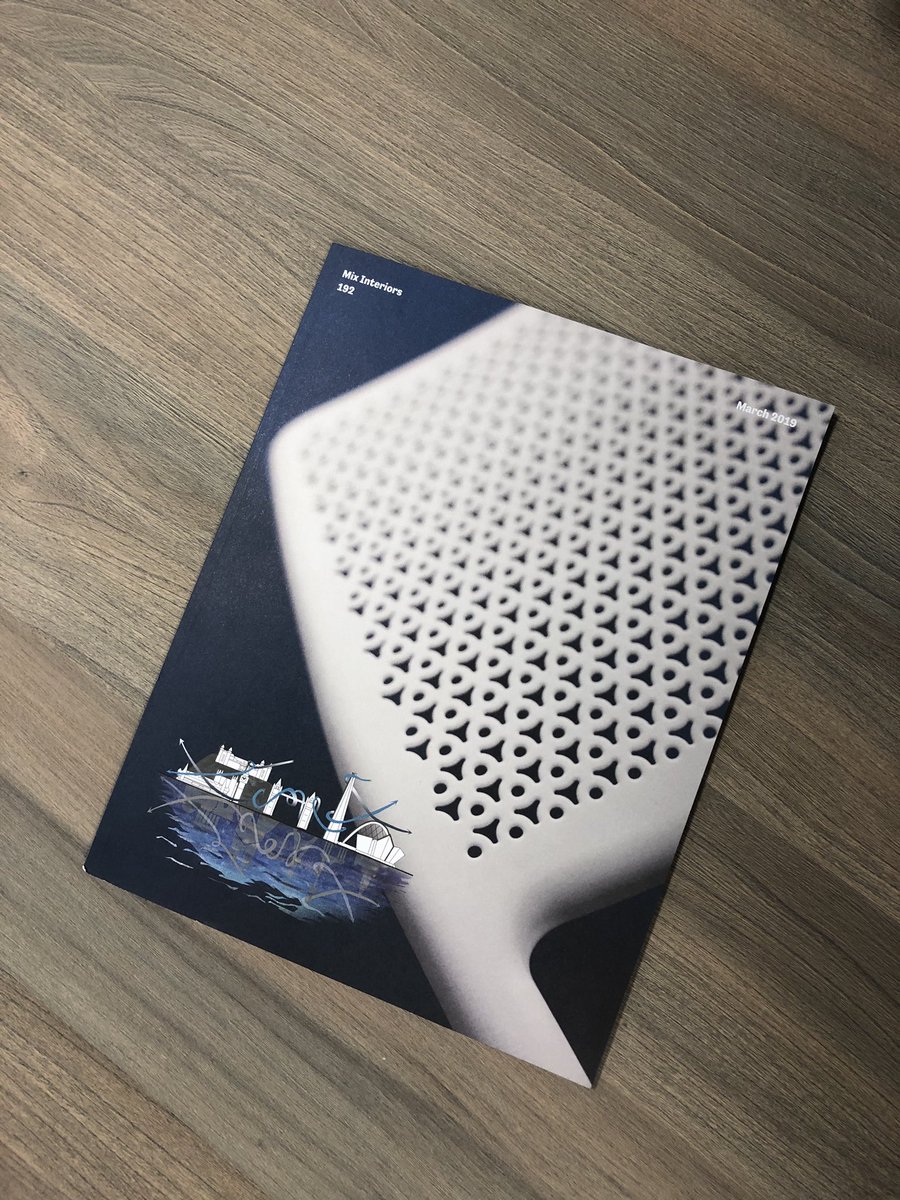 Excited to see the back design of our new Grafton chair being launched <a href="/CDWfestival/">Clerkenwell Design Week</a> on the front cover of Mix Interiors <a href="/MixInteriors/">Mix Interiors</a> <a href="/kieurope/">KI Europe</a> #cdw2019