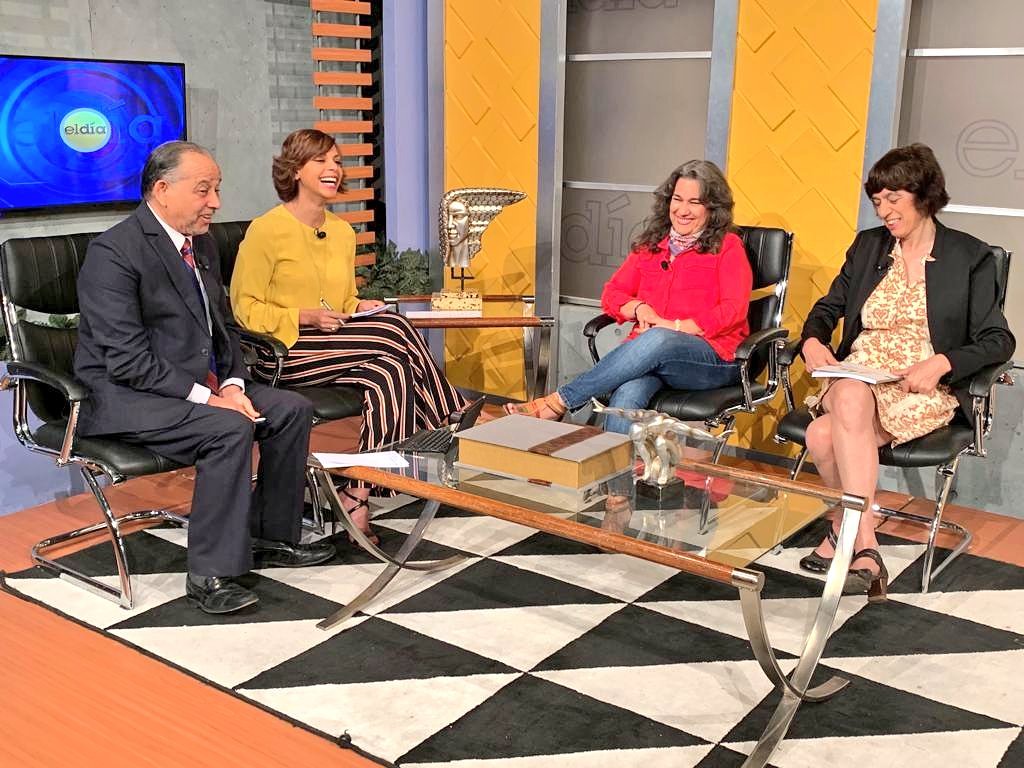 "Estudio muestra como en la familia se produce trata de personas, porque padres venden a sus hijas a cambio de alguna transacción monetaria". #TahiraVargas #CafecitoDelDía #Telesistema11