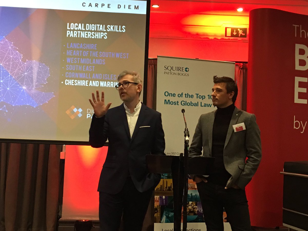 It’s the Ant and Dec of #WarringtonBEX, very entertaining presentation. Exciting digital future in Warrington including  #LookUpWarrington <a href="/WarringtonBEx/">Warrington Business Exchange</a> <a href="/CarpeDiemAgency/">Carpe Diem</a> <a href="/WarringtonCo/">Warrington & Co</a> #GetSocial