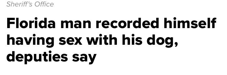 aroundhere1982's tweet image. #FloridaMan