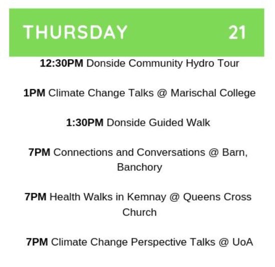 Today’s events: #cwne19 #climateweeknortheast