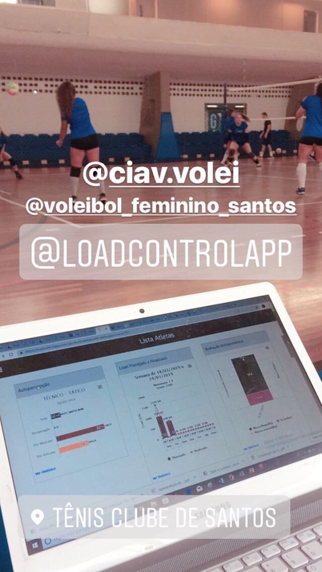 RodrigoGianoni's tweet photo. Ciência aplicada com o auxílio da @LoadControl_app . #voleibolsantos #loadcontrolapp https://t.co/MsdWDSATF8