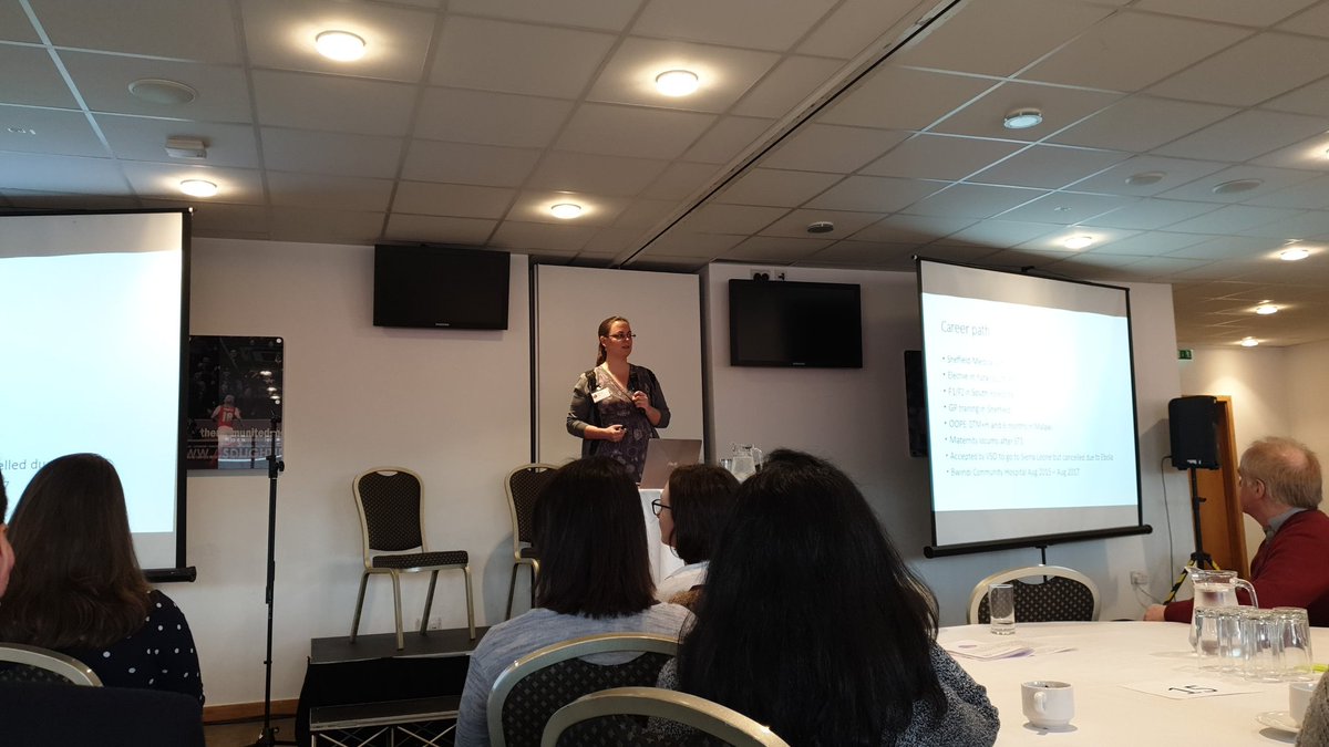 gp_south's tweet photo. Ceri Gallivan - our first careers speaker #gpandme https://t.co/UZZUGK9ZYe