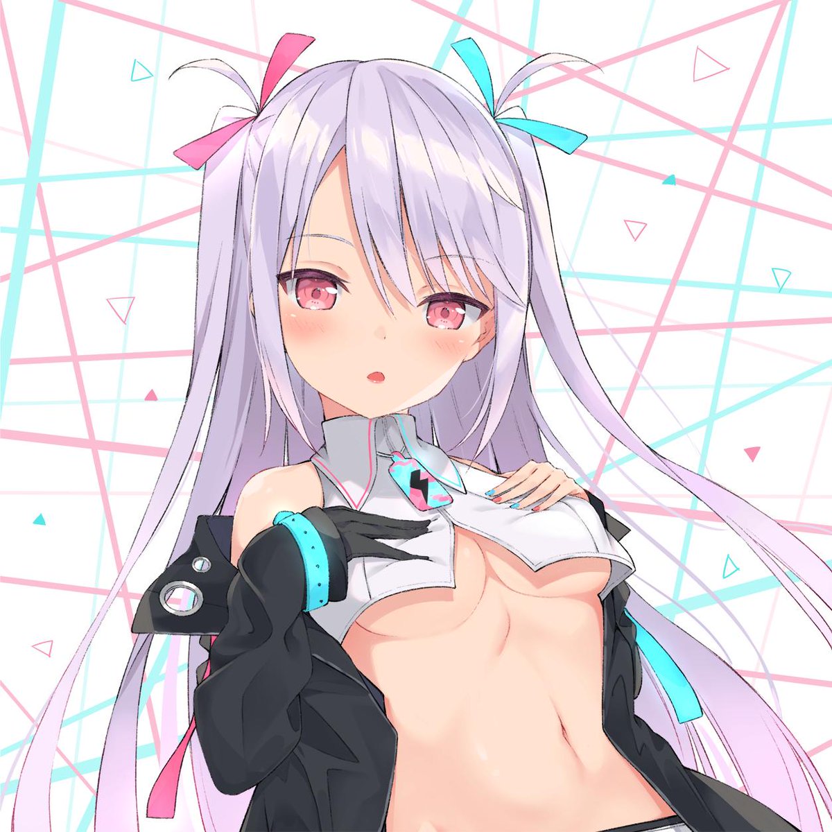 「るかちゃんの下からのアングルがすばら٩( 'ω' )و
設計が素晴らしすぎるしポ」|彩みらい🌸IrodoriMirai 絵仕事募集中のイラスト