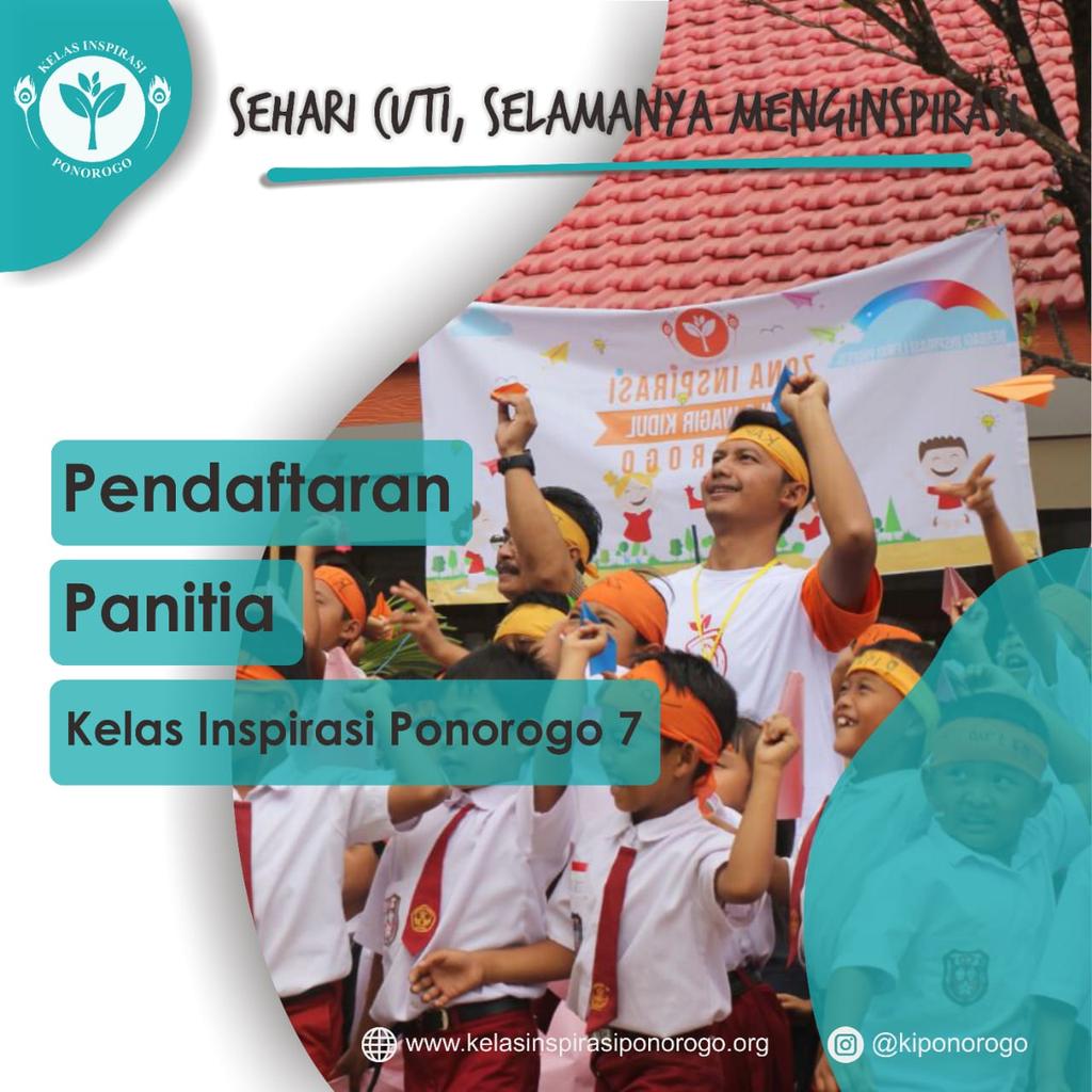KIPonorogo's tweet photo. Masih dibuka lurr...
Untuk pendaftaran, silahkan isi link di bawah ini :
https://t.co/P976FR3xy1

Narahubung :
081230085592 (Aditya)
#kelasinspirasi
#KIPO7
#relawankelasinspirasi https://t.co/T3VtY837TY