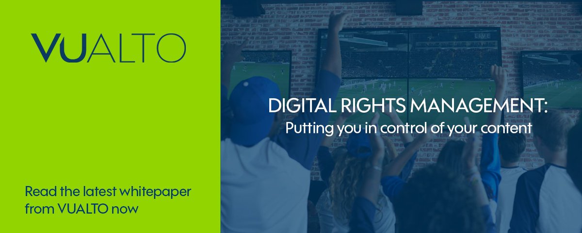 Vualto's tweet photo. #DRM #DigitalRightsManagement #VUDRM #ContentSecurity #ContentProtection #VideoStreaming #Live #VOD #Live2VOD https://t.co/WqPBfy9MEQ https://t.co/6eOfUf8llH