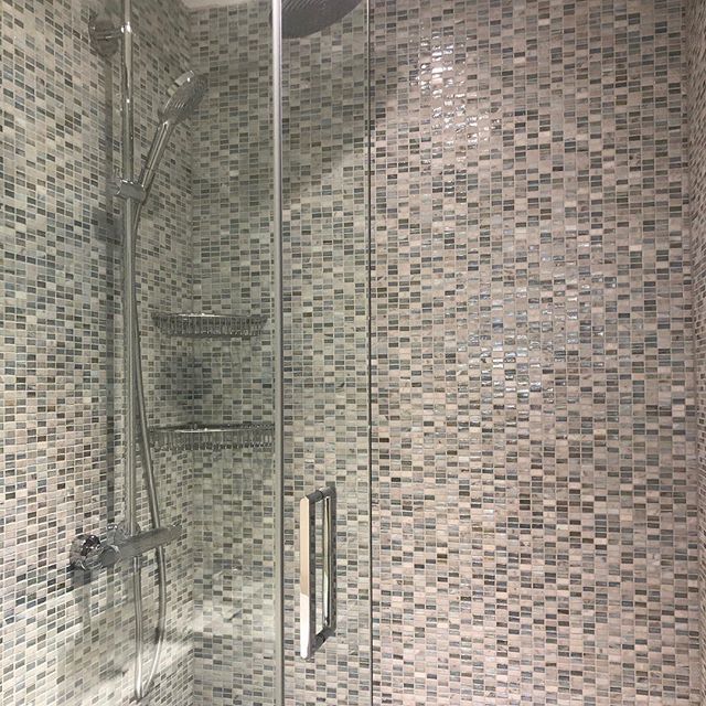 Moodesignz's tweet photo. Small en suites could and should become a statement - these gorgeous shimmery tiles by @firedearthuk are just what was needed #en-suite #shower #showertiles #shimmer #walltiles #bathroomdesign #luxuryhomes #luxury #interiordesign #moodesignz #explore #ex… https://t.co/EqQjfRw2Zy https://t.co/c3mP7gSDeq