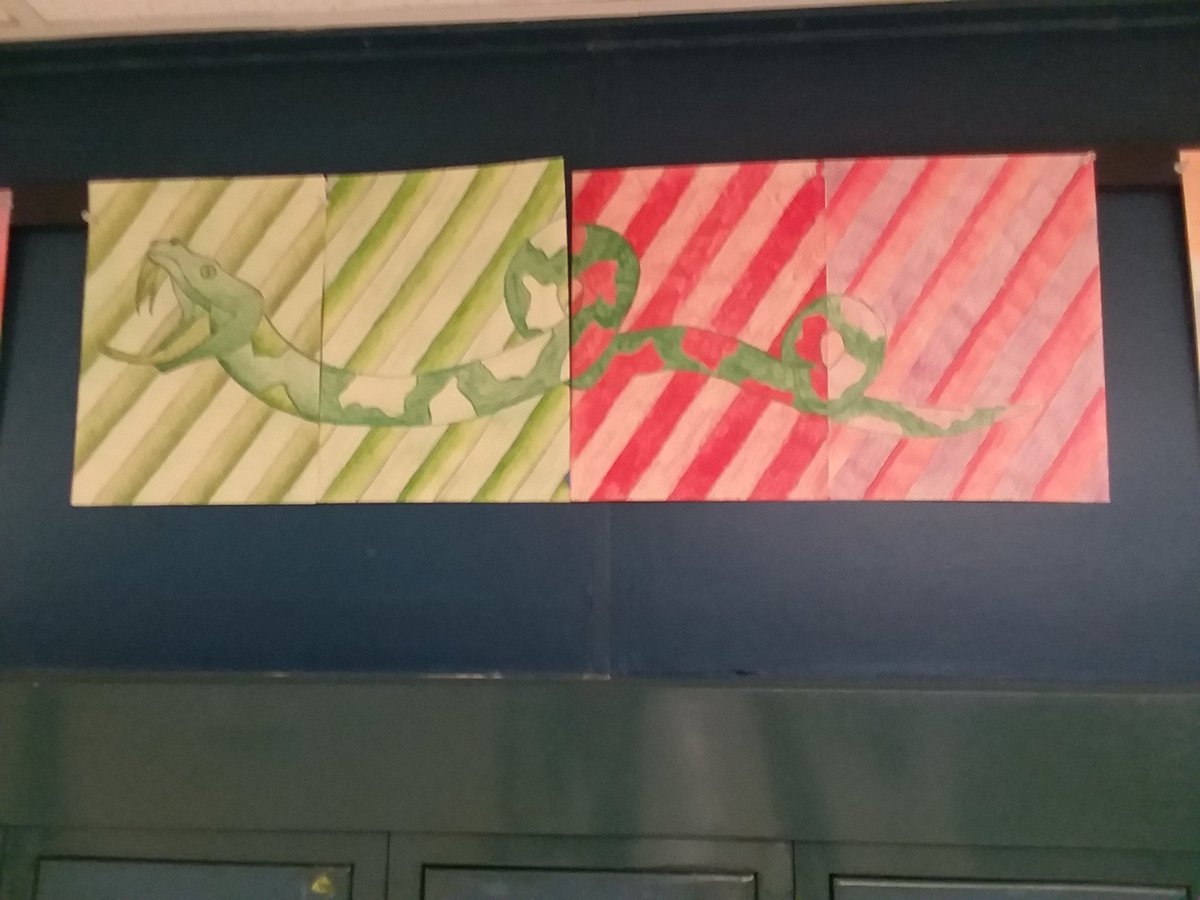 artedwith_coler's tweet photo. So excited to say Mrs. Thompson loved the first project. She said it was great to come back to after the NAEA conference in Boston. She was so proud she displayed the work! Congrats students I couldn't have done it without you! https://t.co/FEOt45t3uo
