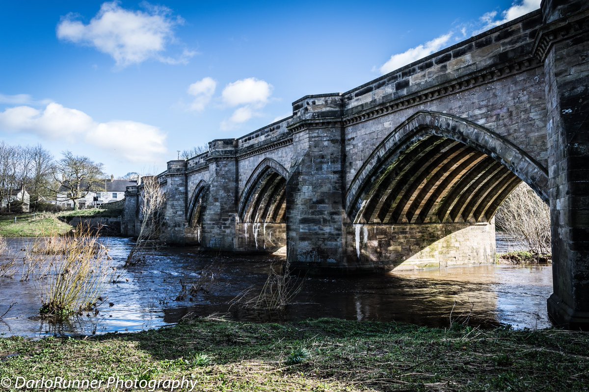 DRunnerPhotos's tweet photo. Bridge at Croft on Tees.
#landscapephotography #photooftheday #photography #landscape #croft #croftontees #tees #rivertees #northyorkshire #amateurphotography https://t.co/eEBl5DB0Ol