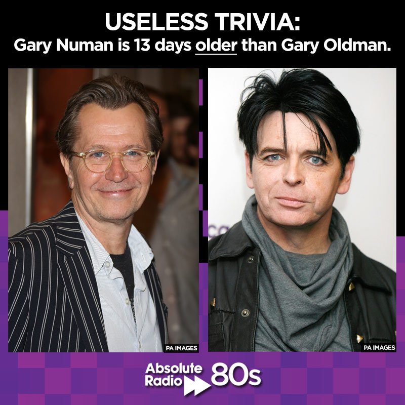 Happy birthday to Brit actor Gary Oldman! Perfect time to break out this fun fact... 