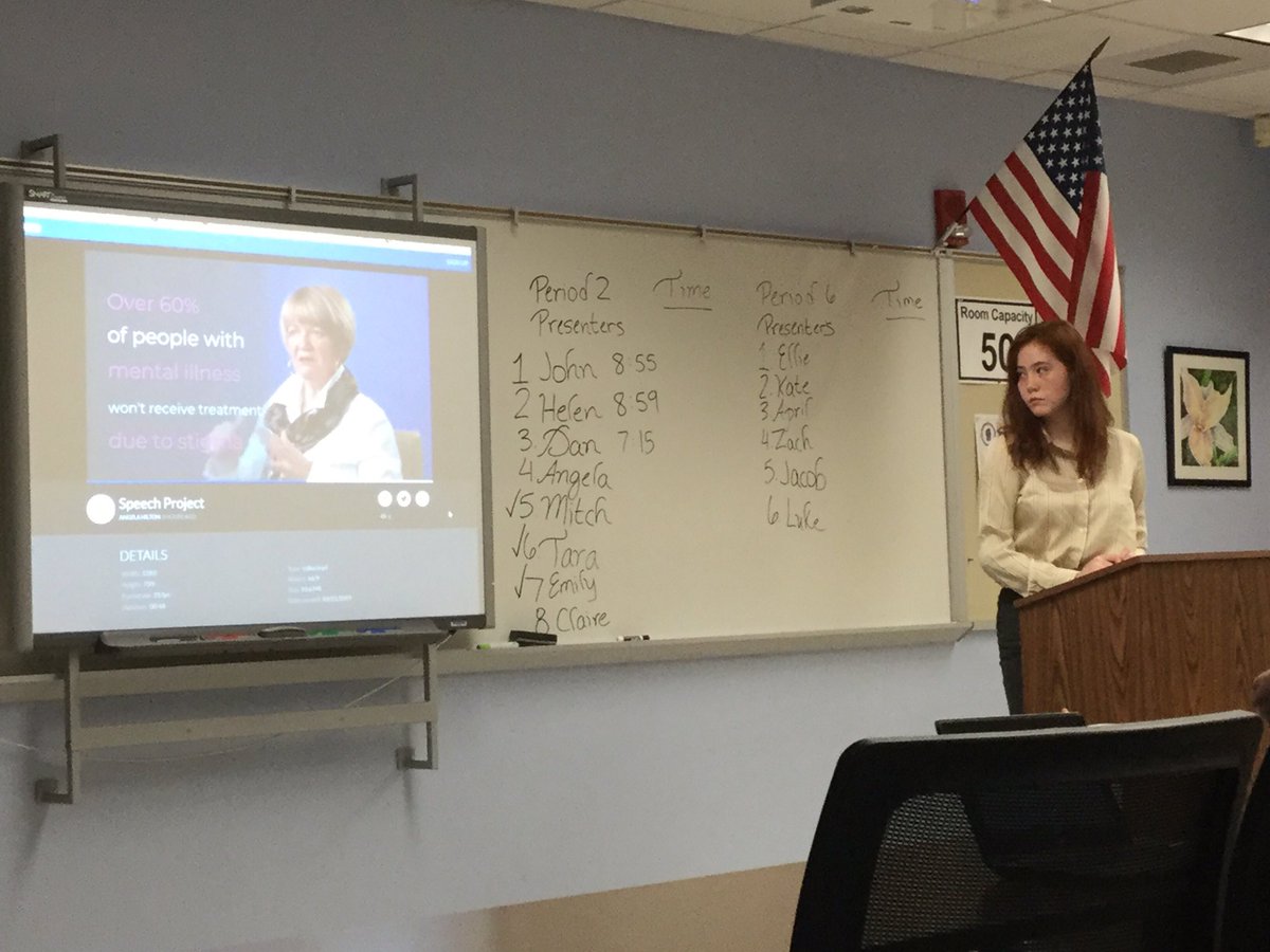 librarymediaman's tweet photo. Incredibly proud of these #APEngLang Ss who presented their critical social issue speeches so well &amp; helped share their stories in part through short @WeVideo films! @CollegeBoard #edtech #edchat #ctedu #tlchat #research https://t.co/XrMawhrdoD