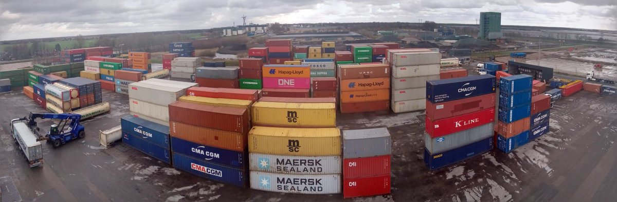 Panoramafoto van de terminal in Westerbroek!