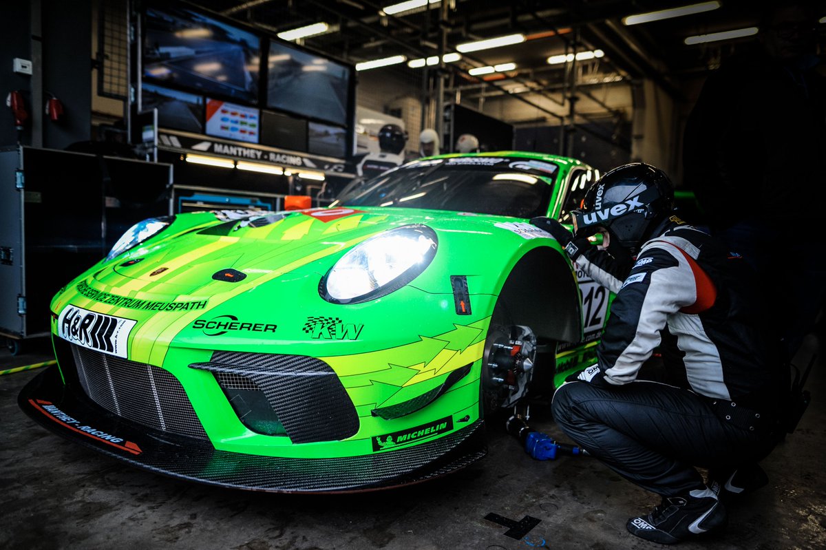 PorscheRaces's tweet photo. #VLN - Almost 50 Porsche race cars are on the provisional entry list for the 2019 @vln_de season opener. Four customer teams run a total of six #Porsche #911GT3R in the top GT3 category (SP9 class) @nuerburgring #Nordschleife https://t.co/E7hCTlUArj
