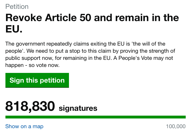 ElenaNalon's tweet photo. Yu-huuuuuuu go proud & amazing #British people, go!!! #Brexitshamble #RevokeA50Now #StopBrexit #BrexitisBarking #wooferendum https://t.co/1Q4PT1ItqJ