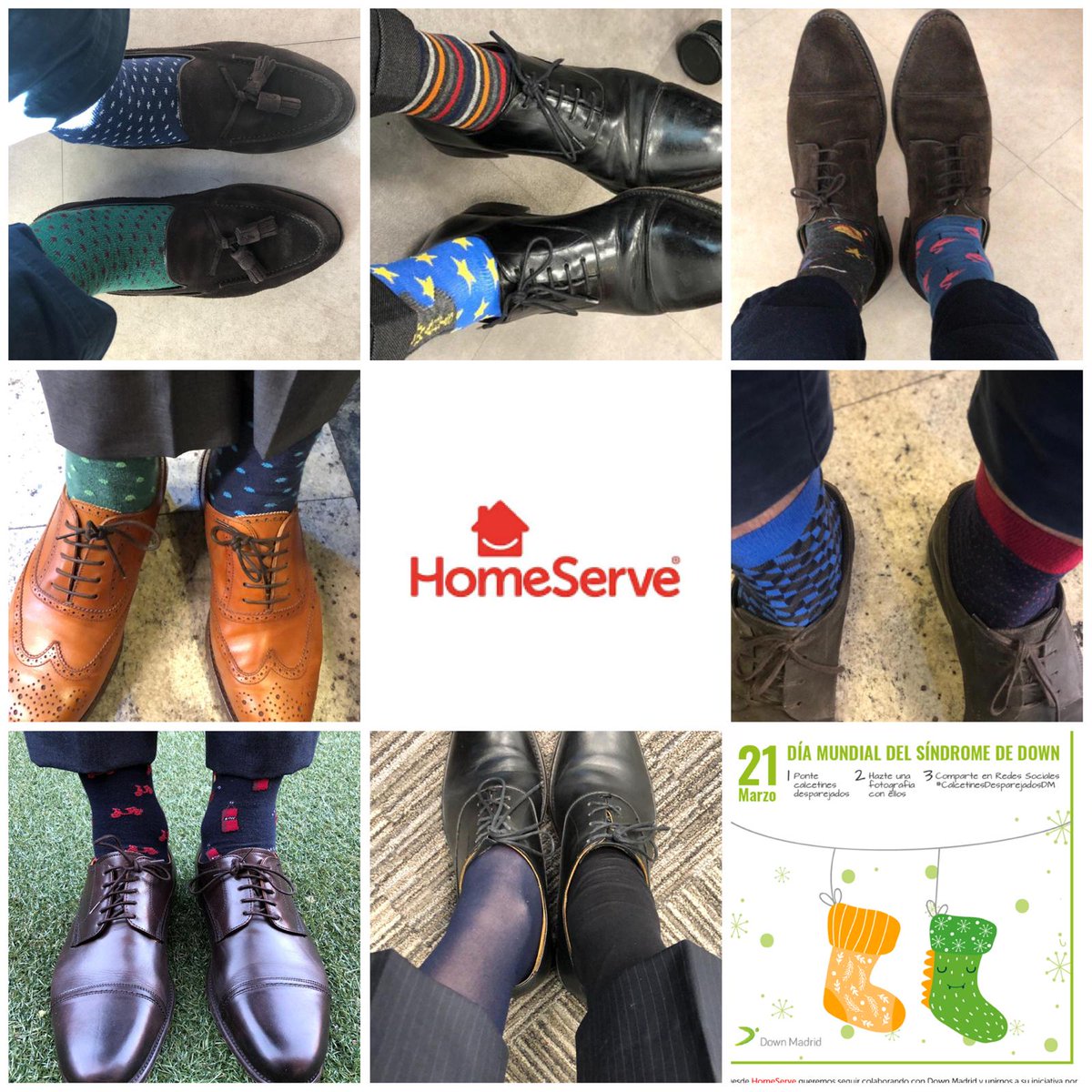 HomeServe_ES's tweet photo. ¡Y también apoyamos la iniciativa de @DownMadrid con nuestros #CalcetinesDesparejadosDM 🤗¡Porque todos somos diferentes! 👥#EquipoHomeServe #WeAreHomeServe https://t.co/JhlNvWK0yo