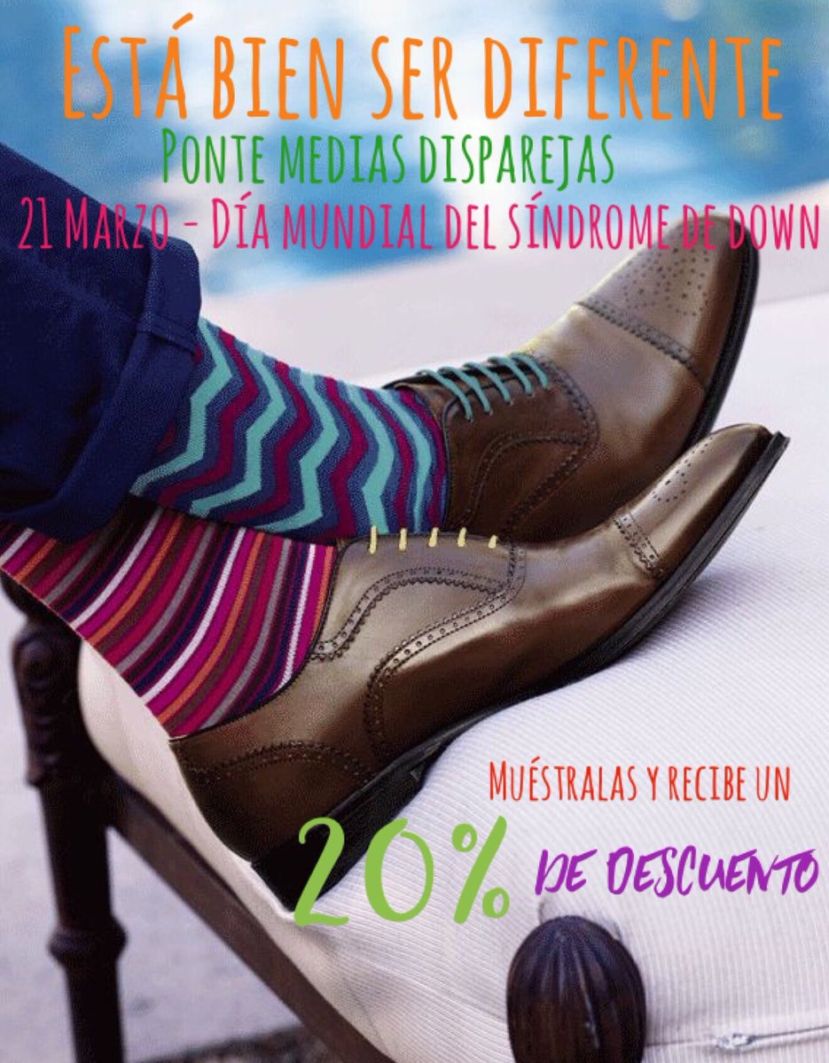 ACPanamaCity's tweet photo. Porque está bien ser diferente, únete a la celebración del #DiaMundialDelSindromeDeDown hoy 21 de Marzo, ponte tus medias disparejas y al mostrarla recibes un 20% de descuento en tus consumos de Bebidas y Alimentos en el AC Hotel Panama City by Marriott. No aplica con otras promo https://t.co/VJMbI5bVXa