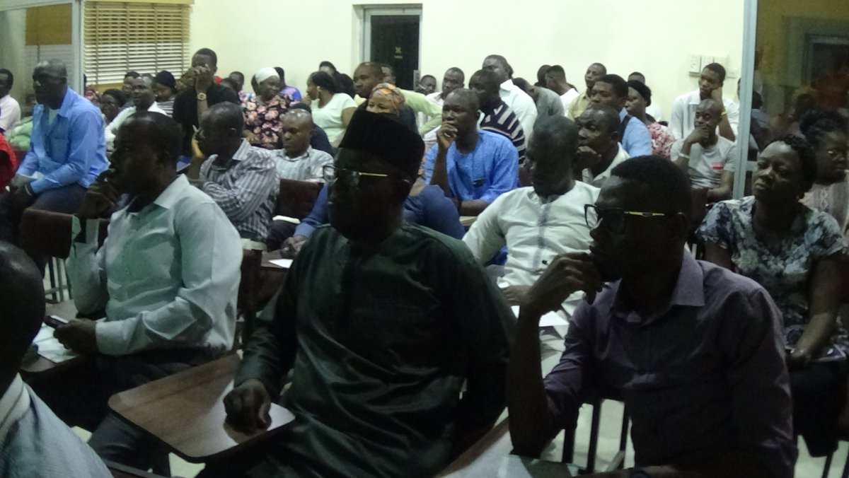 NSPRI's tweet photo. Monthly (March) seminar presented by Olaitan Tunde Rafi'u on the topic 2: "Assessment of the training needs of research staff in NSPRI Headquarters" https://t.co/wFLRf2jVWe