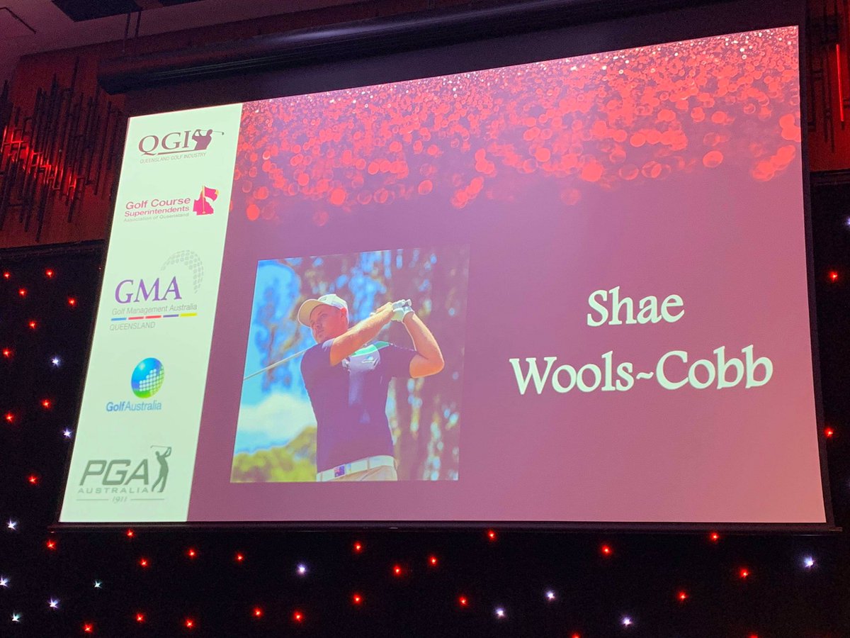 Big congratulations to the Female and Male Amateur Golfers of the Year (both of who could not be present), Becky Kay and Shae Wools-Cobb 👏👏👏                              #QGIawards
#golf #queensland #GrowTheGame