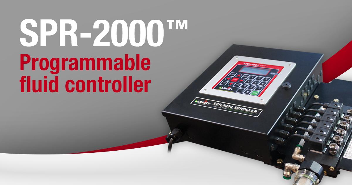 unistinc's tweet image. Programmable fluid controller for up to 22 outputs with storage of up to 250 setups/jobs. Simple menu-driven software includes ability to monitor fluid level, pressure, and flow. #spr2000 #unistinc #metalforming #stamping #stampingpress

Learn more: ow.ly/D90w30njlEN