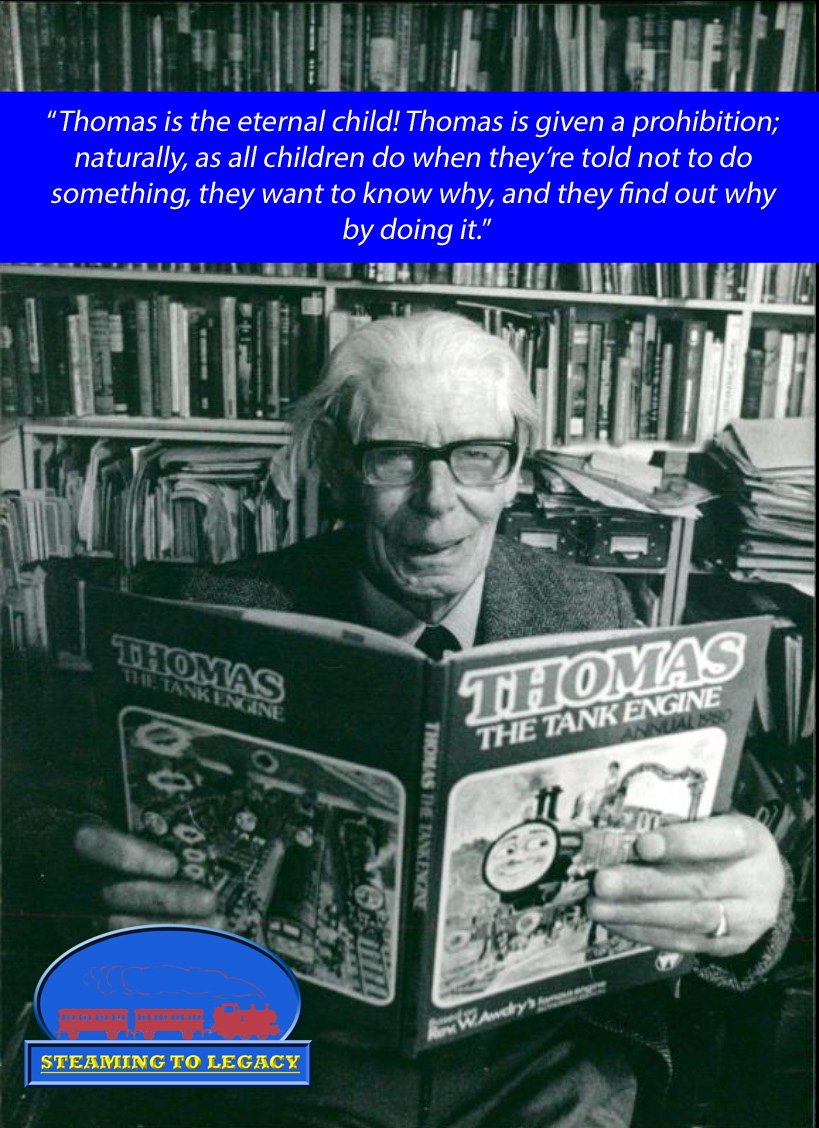 SodorQuotes's tweet image. 22 years ago #OnThisDay the #RevWAwdry passed away at his house in Stroud, Gloucestershire on March 21st, 1997 and the legacy of #ThomasAndFriends and #TheRailwaySeries continued to this very day.