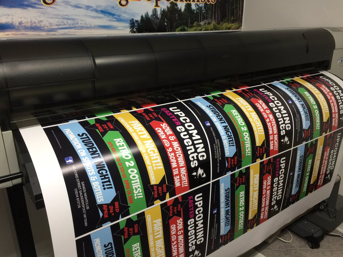 SignsmartD's tweet photo. A3 posters being printed https://t.co/yjUuGSaoB4