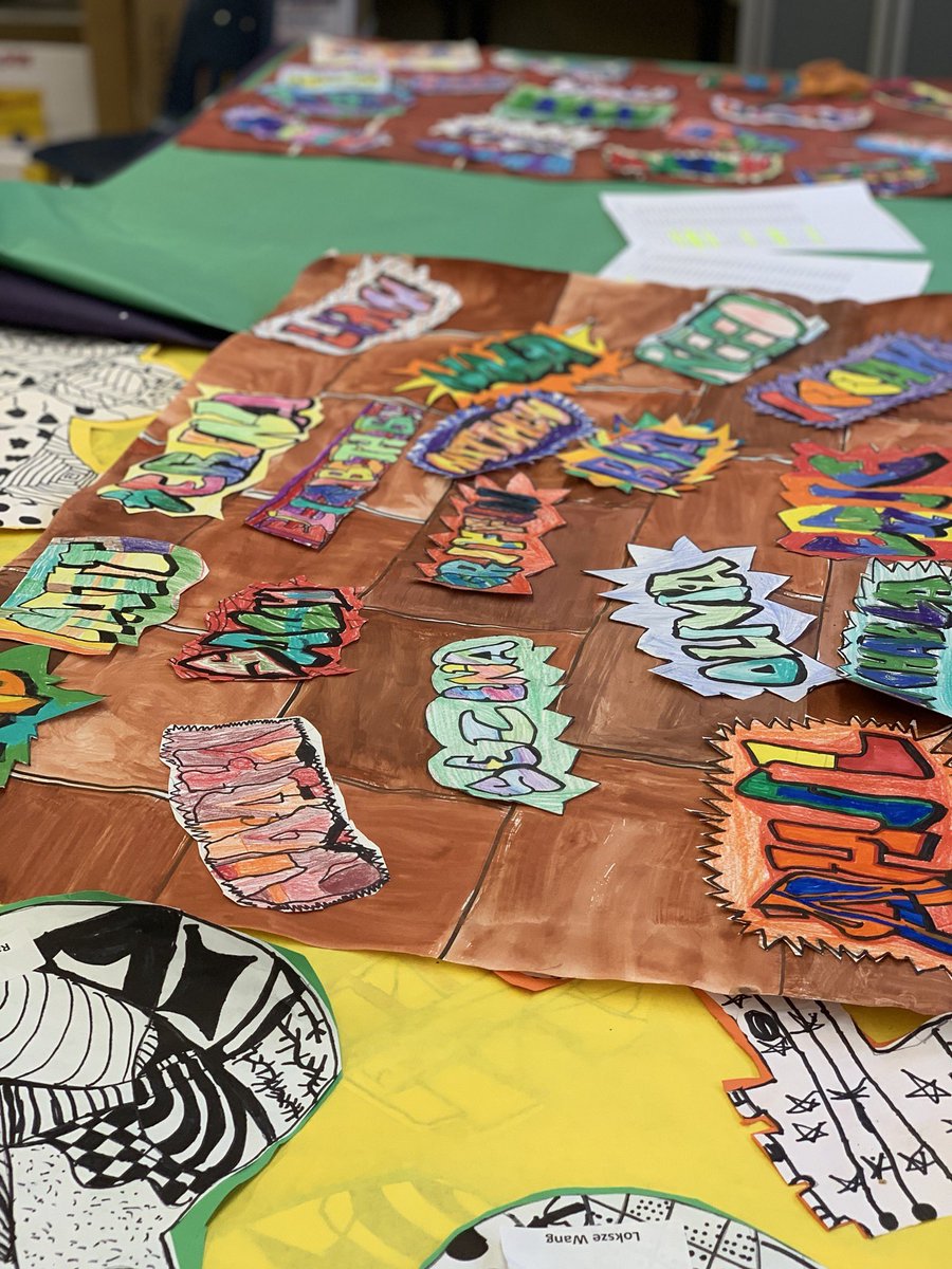 AJanksArtRoom's tweet photo. Sneak peek at 4th grades auction items!!! Hope to see everyone tonight at Schirraβs Annual Art and Music Festival! #schirraart #NJYam @tgood127 https://t.co/USiUpkOMGd