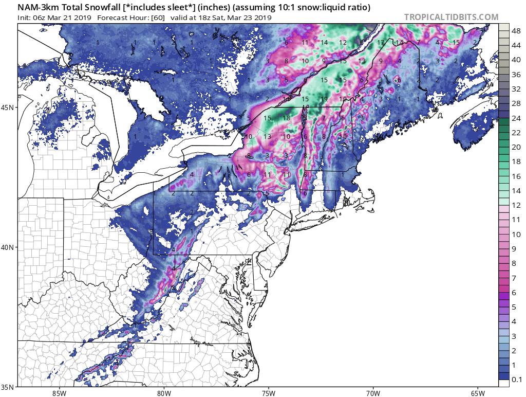 HenryMargusity's tweet photo. Coastal Storm Develops, Heavy Mountain Snows, Heavy Rains, High Winds https://t.co/Mvj5muUXRs https://t.co/WE4eReUCyF