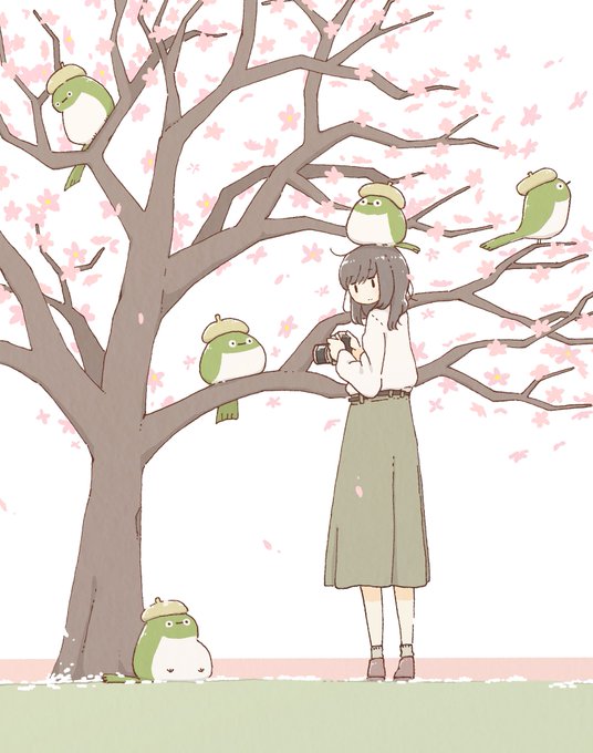 「桜 スカート」のTwitter画像/イラスト(古い順)