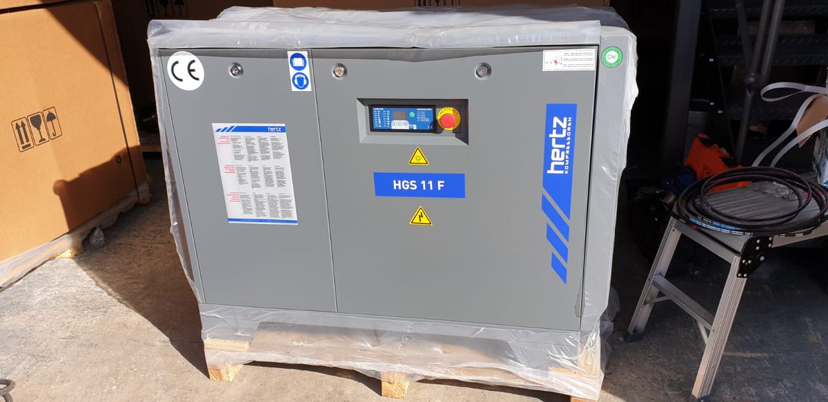 One Of Job We Completed This Week #Hgs11kwFloorMounted #fixspeed off to Sheffield. Thanks For The Order.#compressedair 
Graeme Middleton-Duff