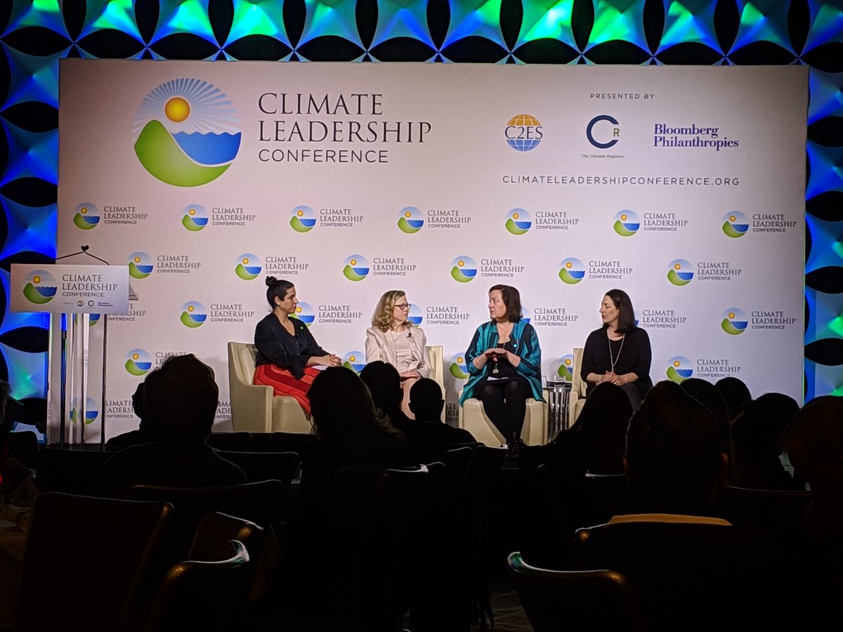 Starting Day 2 @TheCLC2019 off with a wonderfully inspiring panel discussion on 'Influential Women in Climate'
#TheCLC #Women #ClimateLeaders #LeadOnClimate