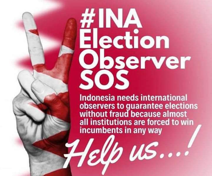 riakasim's tweet photo. #INAelectionObserverSOS

Please Help...

Indonesia need International observers to guarantee elections without fraud..

#INAelectionObserverSOS 
#SafeIndonesia https://t.co/3AhtGo0Bh8