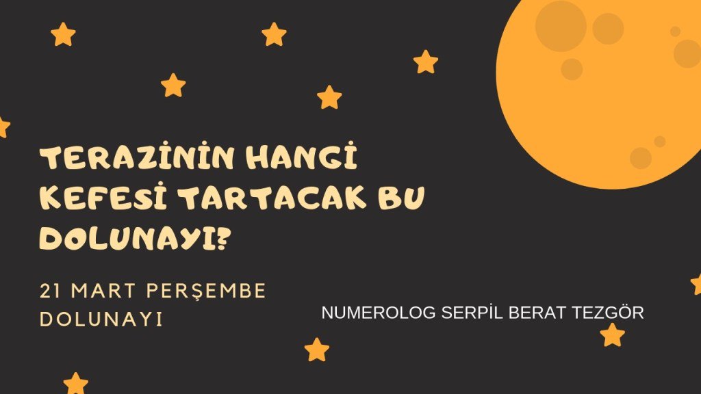 Terazinin hangi kefesi tartacak bu dolunayı? bibilenn.com/2019/03/21/ter…