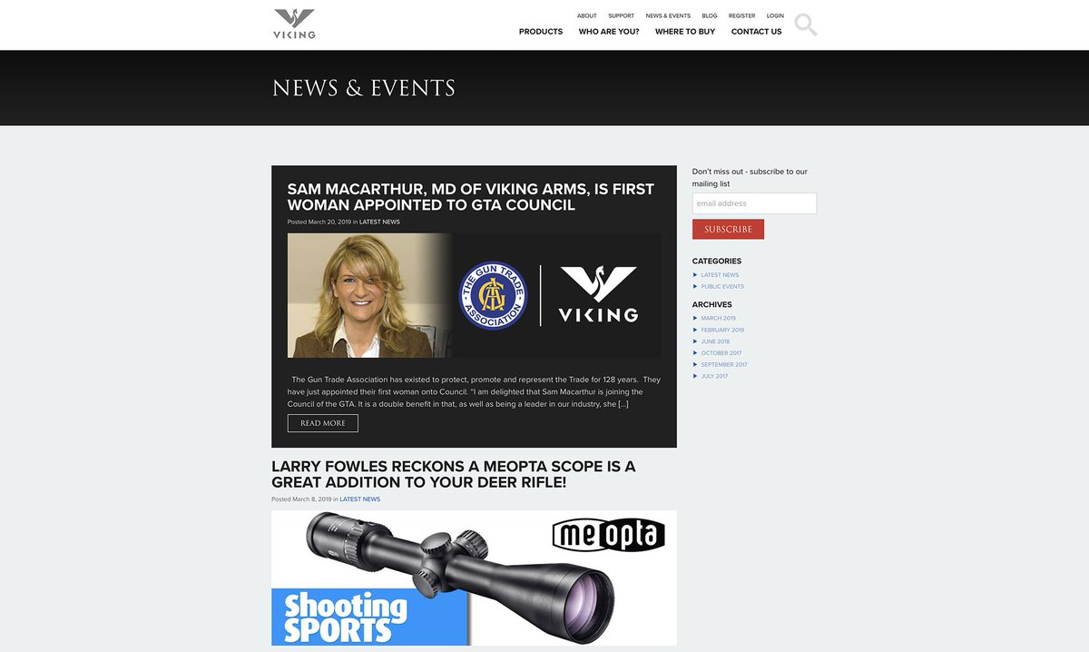 Get up to date with the latest NEWS from VIKING👌
buff.ly/2TLGhJb
#VIKING