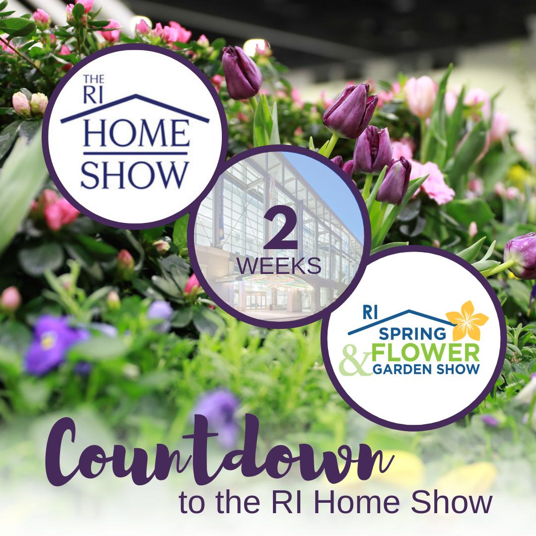 RIBAHomeShow's tweet photo. Just 2 weeks to go until the RI Home Show featuring the Spring Flower and Garden Show! Have you bought your tickets yet? Get yours today at https://t.co/4g3yPUJA8e

#rihomeshow  #rihomeshow2019  #rispringflowergardenshow https://t.co/zjfzrzDjbz