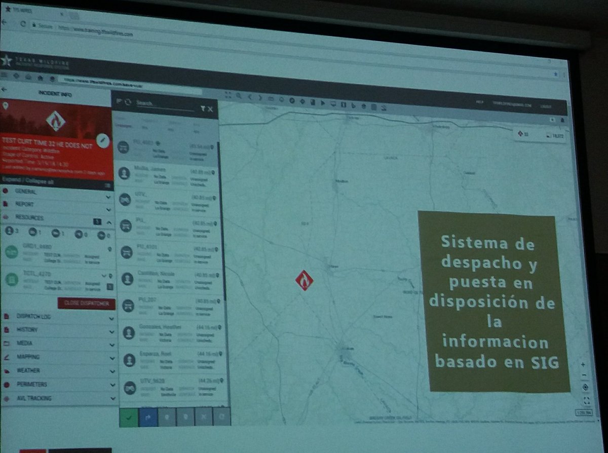 forestalesponfe's tweet photo. Javi Blanco de @tecnosylva mostrando cómo la #geotecnologia se aplica a:
➡️ gestión de #IIFF
➡️ simulación de #iiff #wildfireanalyst
➡️ inventario #forestal
➡️ modelos de combustible
#fiResponse
#bosquedigital #IntlForestDay
#DiaInternacionaldelosBosques
#innovacion @AT_Brif https://t.co/P6cr5yyFfp