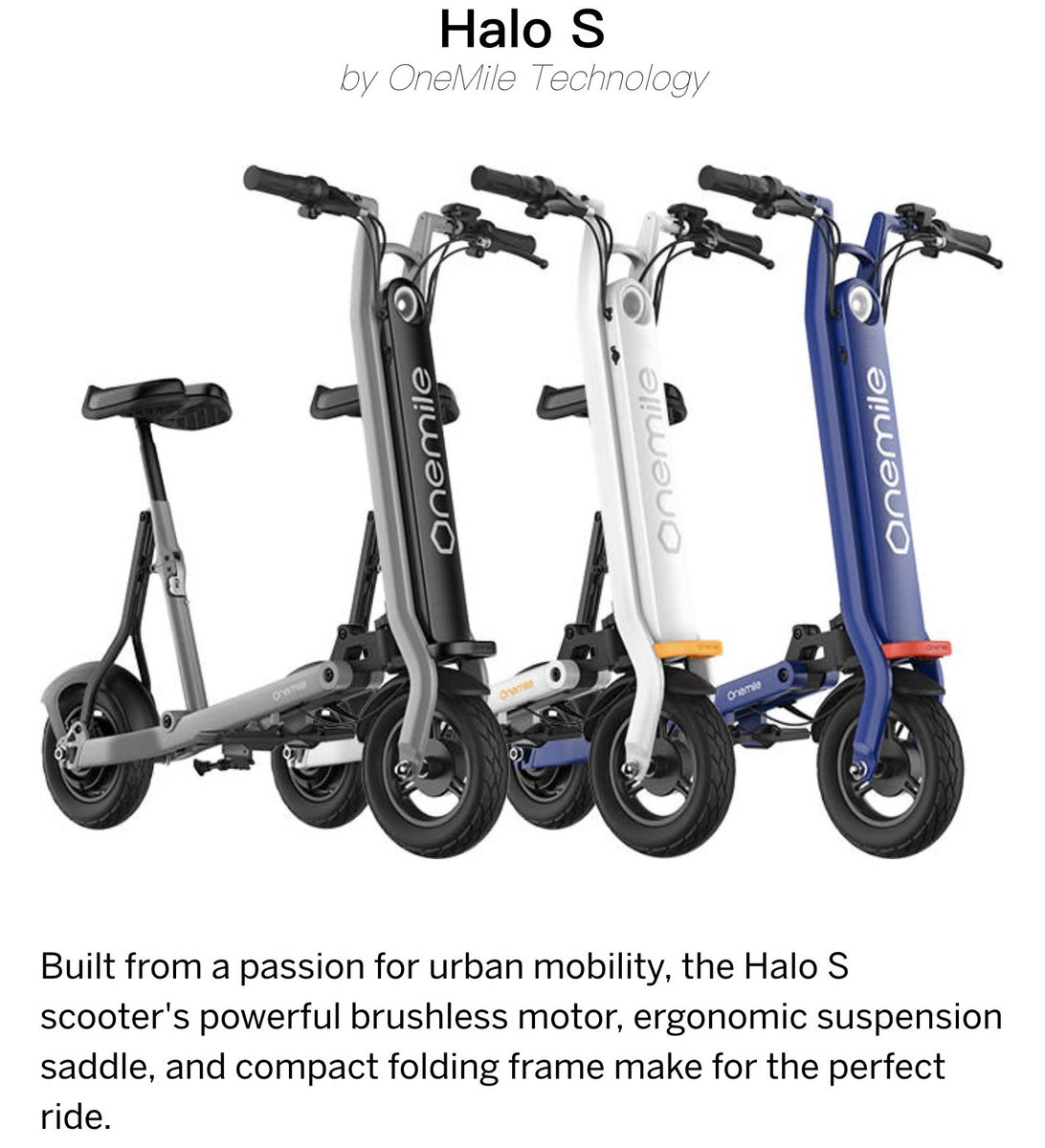 We're now live on Indiegogo! Go the last mile and beyond with the Halo S, our advanced portable and foldable electric scooter. Pre-order yours now and get over $500 off during our Indiegogo campaign. ➜indiegogo.com/projects/halo-…
<a href="/escooter4u/">Electric Scooter</a> <a href="/ebikestores/">eBikeStore</a> <a href="/Epersonaltransp/">PET Urban Mobility</a>