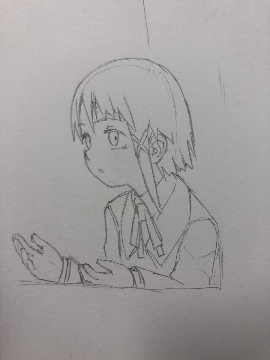 インタビューでロクロを回す玲音 