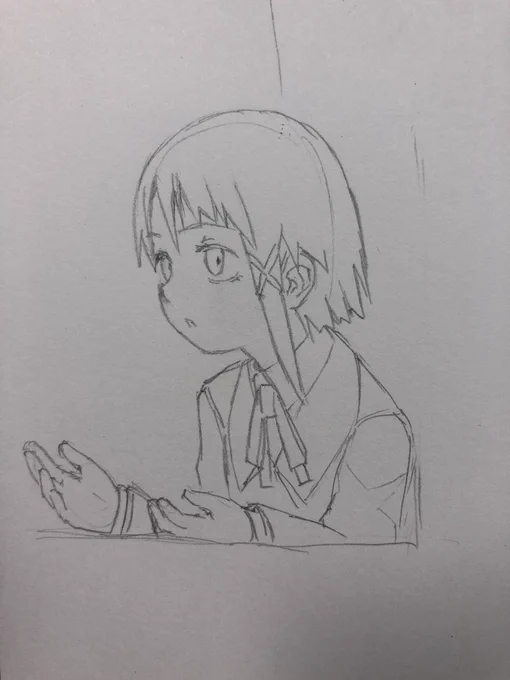 インタビューでロクロを回す玲音 