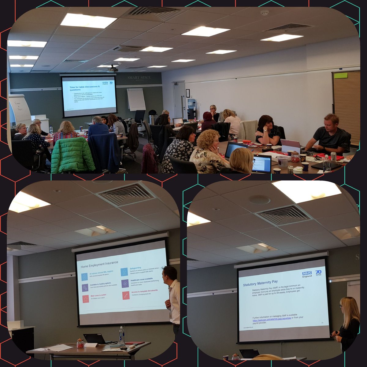 GNaimisha's tweet photo. We are talking Digital Solutions with Anne Champagne NHSE Budget Setting, Tina Sweeney  &amp; Insurance Options Alex Wade #PersonalHealthBudgets here at the Midlands PHB Regional Network At De Vere Colmore Gate, Birmingham. Lots of great things to think about for your area. https://t.co/CMto2sHdVf