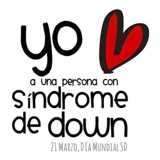 #Downsyndromeday