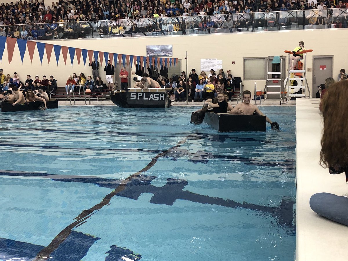 QuakerPrincipal's tweet photo. Standing Room Only this morning for the PHS Regatta! https://t.co/TKwbIRH2qU