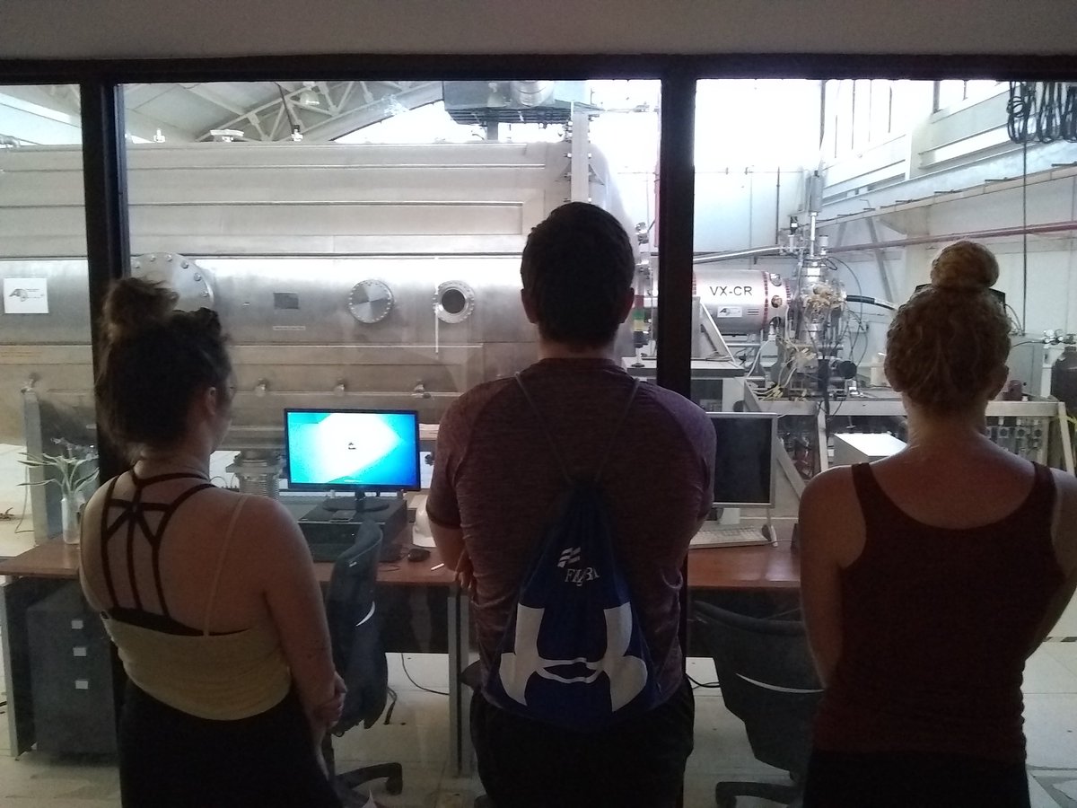 carlosmbaldo's tweet photo. Yesterday, on our 4th day in #CostaRica after visiting #Monteverde @CMesaUBusiness #International #business #Students visited @AdAstraRocketCR #aerospace and #renewableenergy #MavSpringBreak19 https://t.co/fraxJviKnf