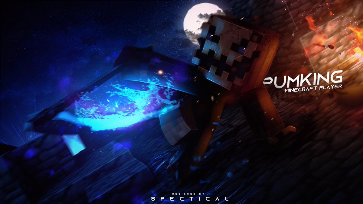 SpecticalTweets's tweet image. new minecraftgayartthing (10/10 title)

» for PumKing 
» Time Taken : 2 Hours  
» Renders : @Destiny_Graphic  

Feedbacks &amp;amp; Support are very appreciated 🙂