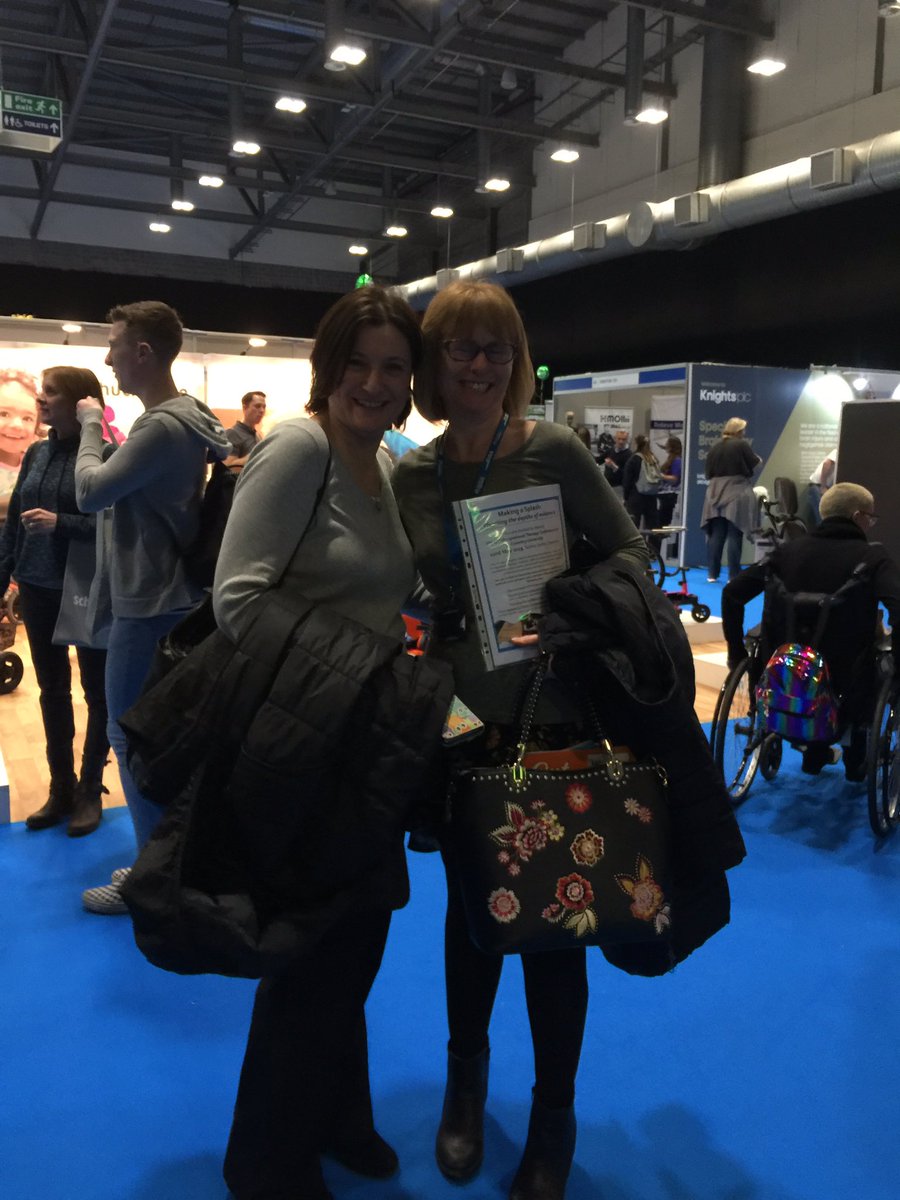 Networking at the Kidz to Adultz exhibition at the Ricoh Arena. Promoting our 17th Annual Occupational Therapy Conference! <a href="/CovUniOT/">Coventry Uni OT</a> <a href="/TanyaRihtman/">Dr Tanya Rihtman 🇪🇺 💙</a> <a href="/OTnews/">OTNEWS</a> <a href="/RCOTStudents/">RCOTStudents</a> @